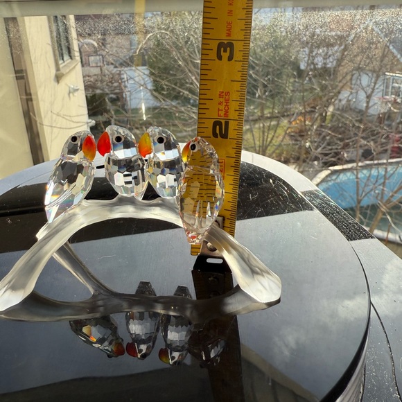 Crystal Bird Figurine on Arch - Picture 11 of 13